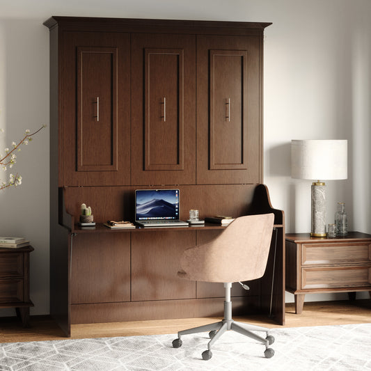 Carsyn Queen Murphy Bed with Desk